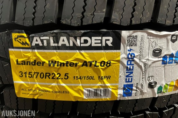 Atlander Winter ATL08 315/70R22,5 lastebildekk